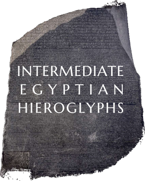 Hieroglyphs - Intermediate
