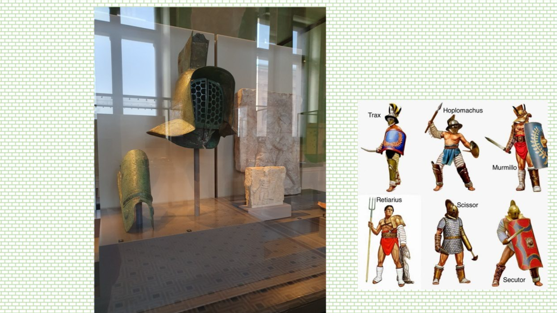 The artefacts in the Neues Museum covered a long period of time.