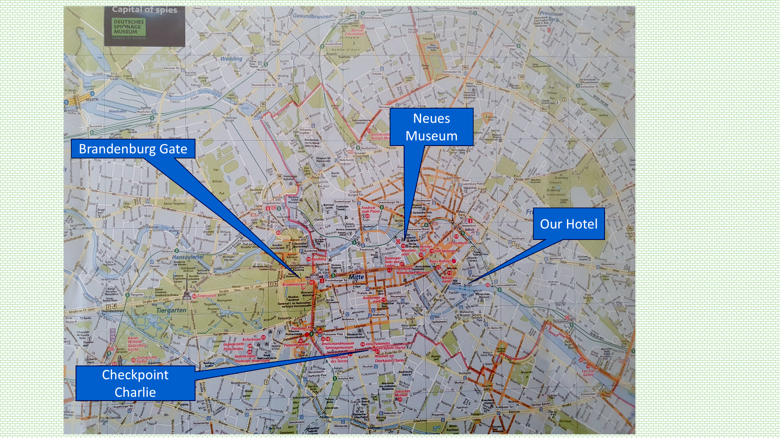 Some of the more notable places we visited. As you can see, we got around a bit.