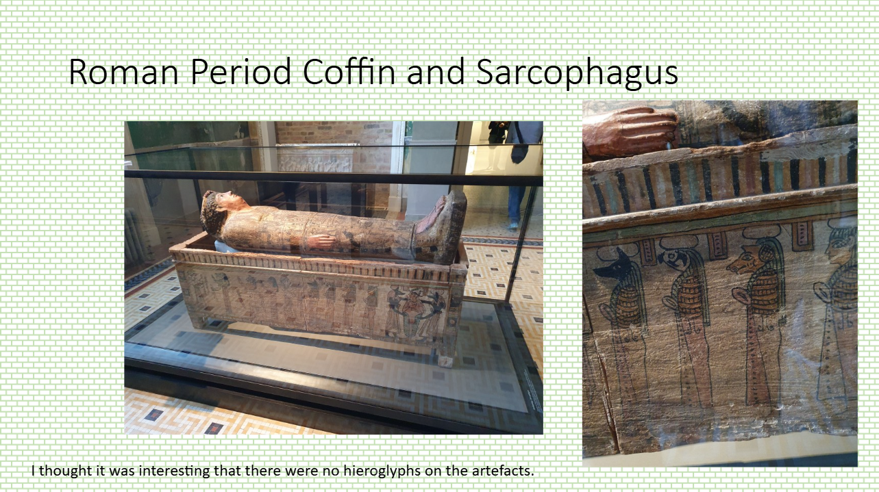 As this was made late in the period of hieroglyphs, perhaps the artist did not know them.
